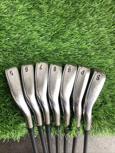 Callaway XR Cup 360 Iron Set 5-PW, SW With Project X 5.5 Regular Graphite Shafts