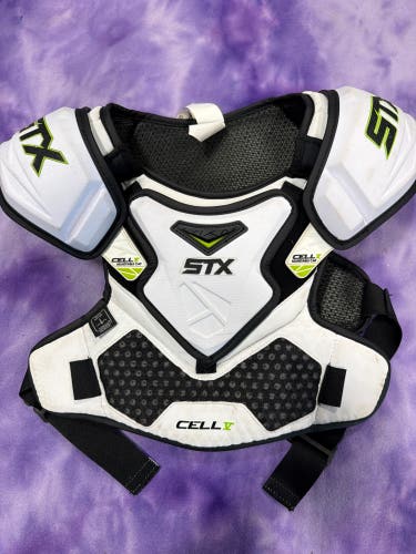 Large Adult STX Cell V Shoulder Pads (Used)