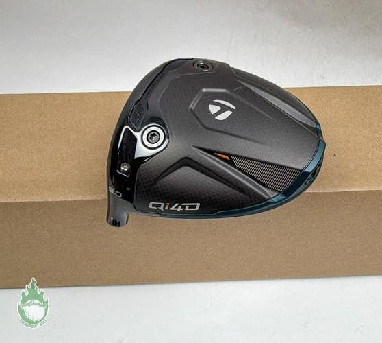 Used Left Handed TaylorMade Qi4D Driver 9* HEAD ONLY Golf Club