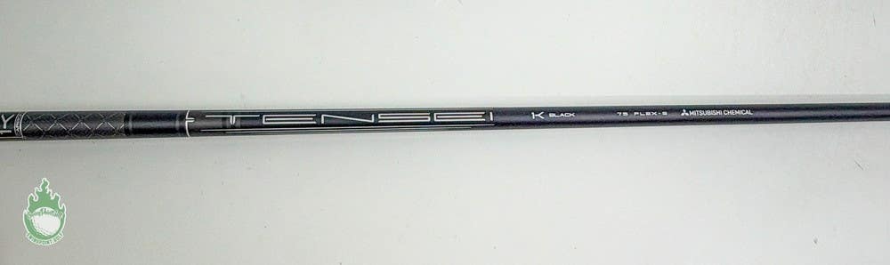 Mitsubishi Chemical Tensei 1K Black 75g Stiff Fairway Wood Shaft 42.5" Ping Tip