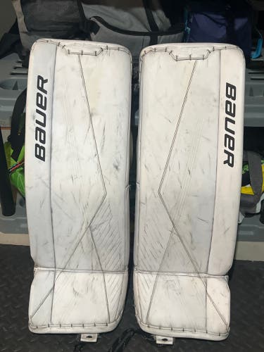 31" Blue Goalie Leg Pads (Used)