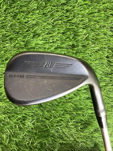 Titleist Vokey SM9 Black Sand Wedge 56* SW With Steel Shaft