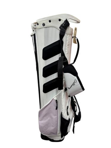 Used Callaway HYPERLITE ZERO Womens Stand Bag Purple And White 11835-S000213049