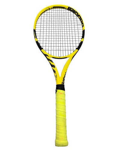 Used Babolat PURE AERO + Adult Tennis Racquet Yellow 4 3/8" 11835-S000213046