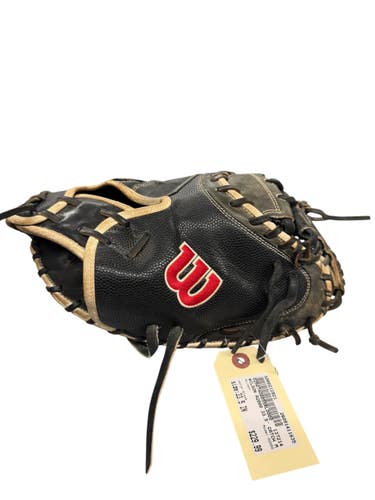 Used Wilson A2000 BB/SB Catchers RH Throw Black 33 1/2" 11835-S000212921