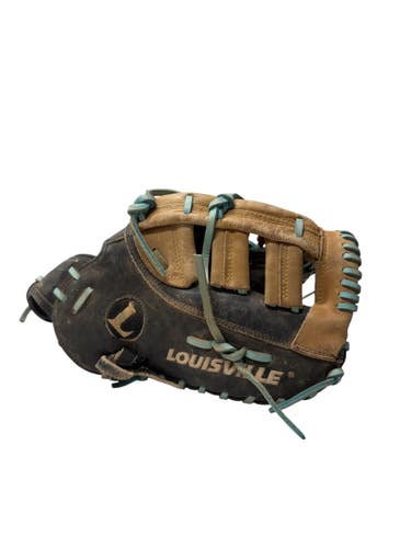 Used Louisville Slugger PRO7C BB/SB First Base RH Throw Black And Tan 12" 11835-S000211620