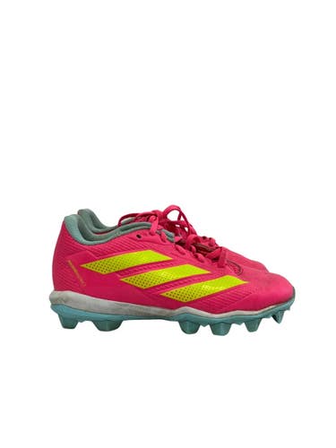 Used Adidas ADIZERO INSTINCT BB/SB Cleats Pink Junior 04.5 11692-S000157850
