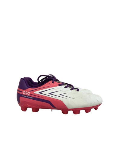Used Dsg SPEED VIPER Soccer Cleats White And Pink Junior 03.5 11692-S000157852