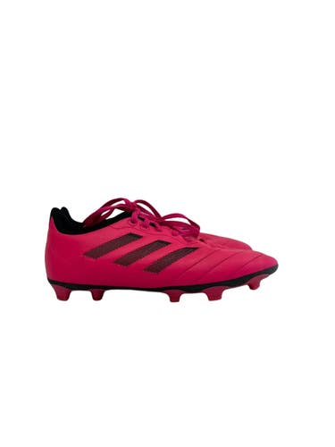 Used Adidas GOLETTO Soccer Cleats Black And Pink Junior 04.5 11692-S000157886