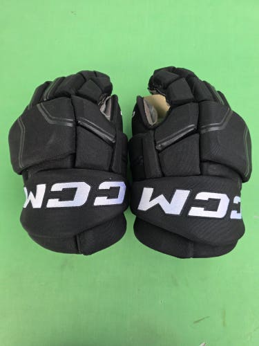 Black Senior CCM HGQL Gloves 14" Pro Stock