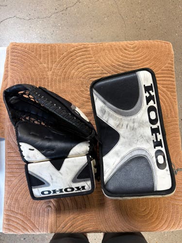 Senior Koho GM470 Goalie Glove & Blocker Set Regular (Used)