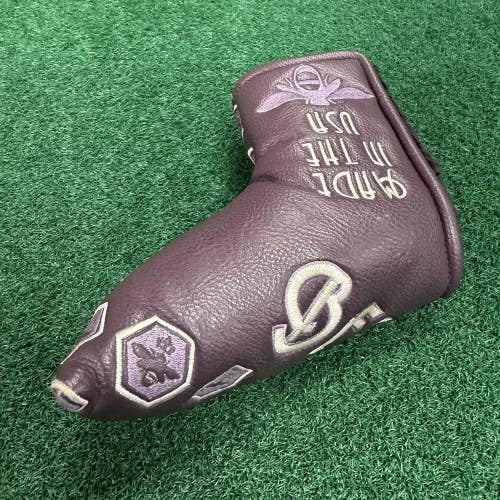 Bettinardi Golf Blade Purple Putter Cover Great Condition!