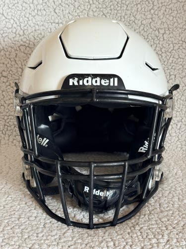 White Adult Extra Large Riddell SpeedFlex Helmet (Used)