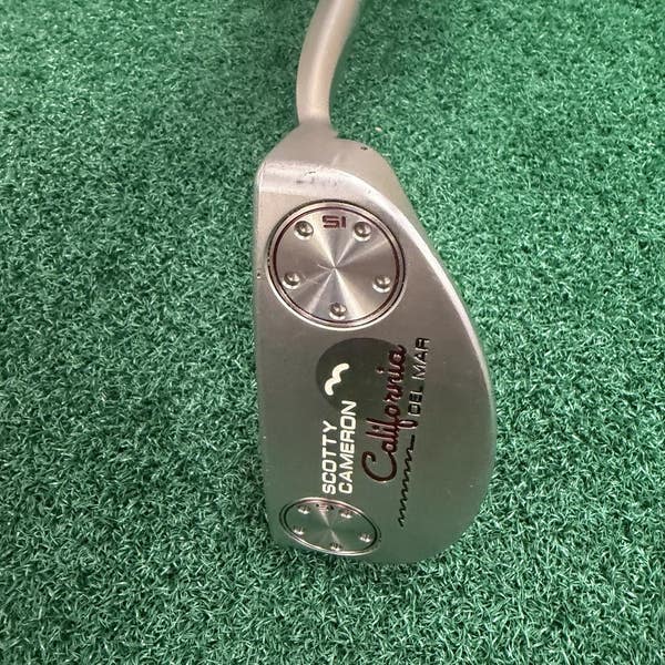 Scotty Cameron Titleist California Del Mar Heel Shafted Putter MRH