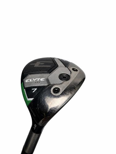 Callaway Elyte Triple Diamond 7 Wood 21 Ventus TR Blue 7-X VeloCore RH Used