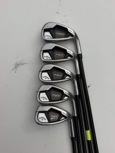Callaway Rogue ST Max OS Iron Set 6-PW Tensei AV Blue 65 Regular Flex NICE