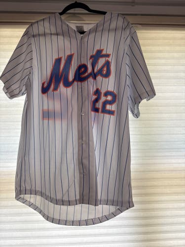 New York Mets - Juan Soto—White Medium/Large Adult Unisex Stitch