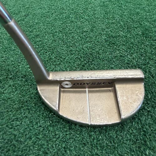 Odyssey White Hot Tour #9 Heel Shafted Mid Mallet Putter Right Hand Steel 33"