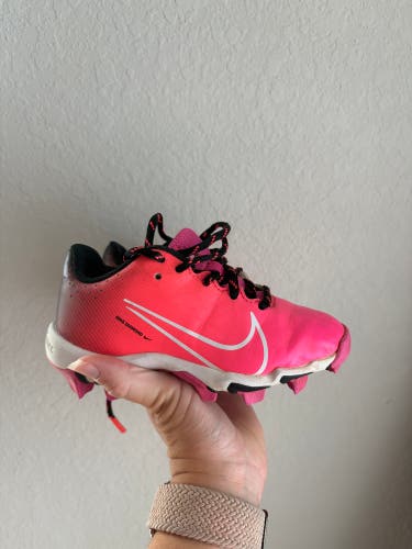Nike Fast Flex Pink Kids 10K (Toddler) Cleats (Used)