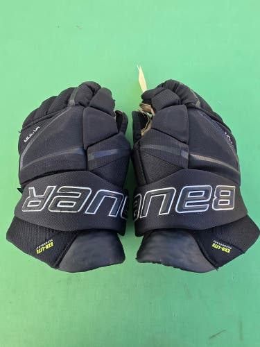Black Senior Bauer Vapor Hyperlite Gloves 14"
