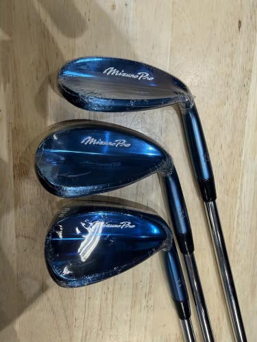Mizuno T-1 Wedge Set (52,56,60) BLUE ION
