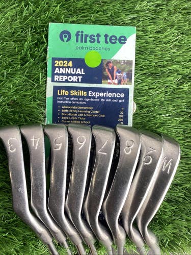 Ping Karsten ISI-K Black Dot Iron Set 3-PW With Regular Steel Shafts