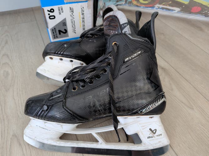 Bauer Supreme Shadow Hockey Skates Regular Width 9 (Used)