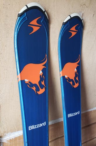 140cm BOYS JR. SKIS Blizzard COCHISE w/IQ BLIZZARD/MARKER Easy Track Bindings 7.0 *USED* CLEAN