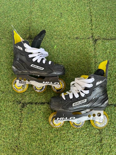 Youth Bauer RS Inline Skates Regular Width Size 12 (Used)