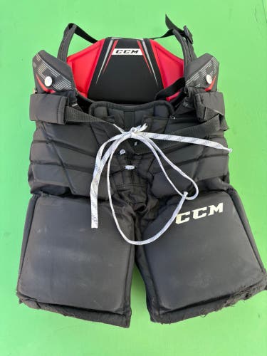 Black Junior Small CCM 1.5 Hockey Goalie Pants
