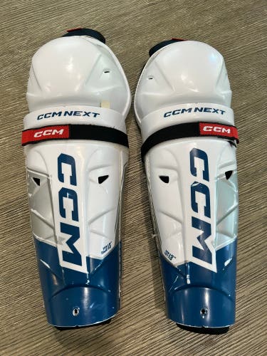Junior CCM Next 13" Shin Pads (Used)