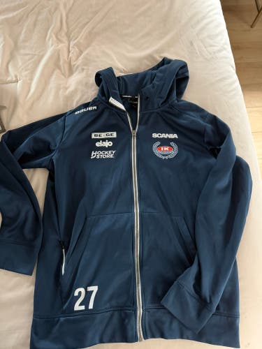 Blue Men's Large Bauer Sweatshirt (Used)