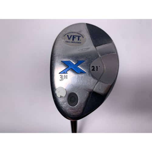 LEFTY Callaway X 3 Hybrid 21* X 80g Senior Graphite Mens LH