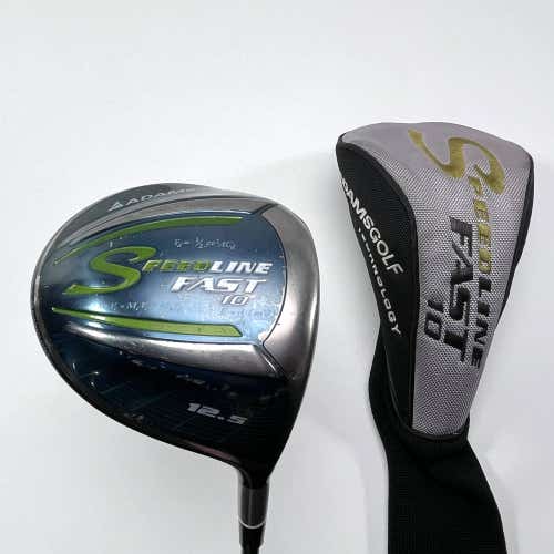 Adams Speedline Fast 10 Driver 12.5* Aldila Wasabi 60g Regular RH HC