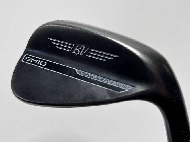 Titleist Vokey SM10 Black Vapor Gap Wedge GW 50* 12 Bounce F-Grind SM10 Wedge RH