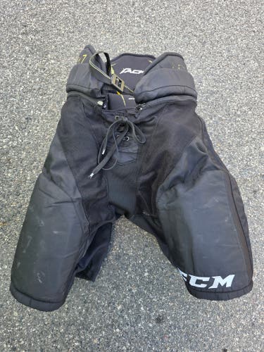 Black Senior Medium CCM Tacks Ultra Hockey Pants