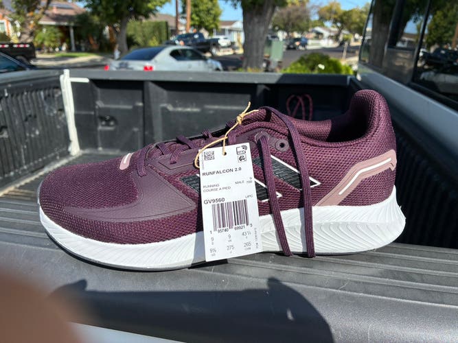 Purple Men's Size M 9.5 (W 10.5) Adult Adidas Shoes (New)