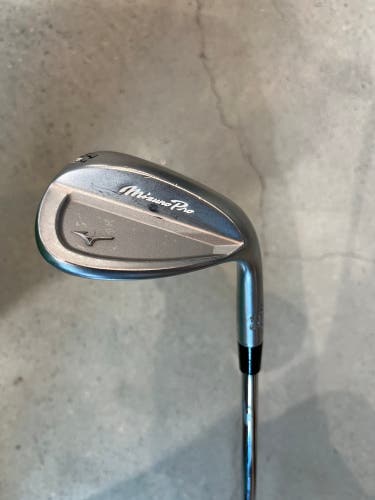 Men's Mizuno Mizuno Pro T-3 Soft White Satin Wedge Right Handed Wedge Flex 54 Degree Steel Shaft (Us