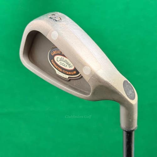 Callaway Great Big Bertha Tungsten Titanium Single 3 Iron RCH Graphite Regular