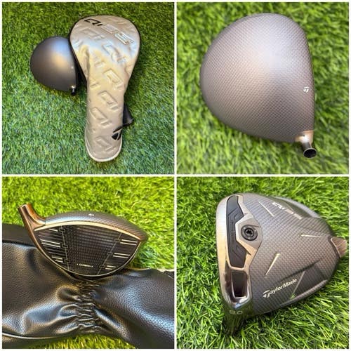 Taylormade QI35 9* Driver Head LH Headcover Used Golf Club