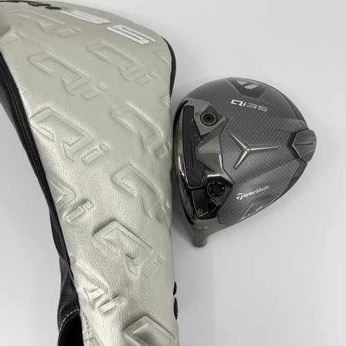 Taylormade Qi35 LS 10.5* Driver Head LH Headcover Used Golf Club
