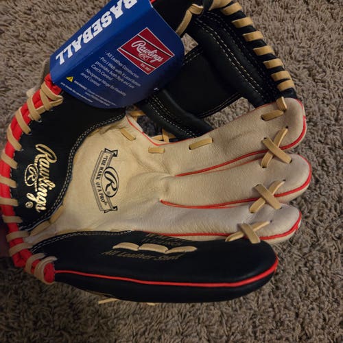 Rawlings RH WMP115 Youth Baseball Glove 11.5" All Leather Shell. (New)
