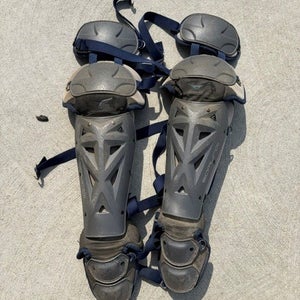 Adult Mizuno Samurai Catcher's Leg Guards (Used)