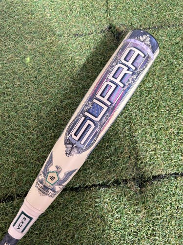 2026 Louisville Slugger Supra Composite Bat USSSA Certified (-10) Composite 18 oz 28" (Used)