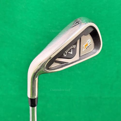 LH Callaway X2 Hot Single 4 Iron True Temper Dynamic Gold S300 Steel Stiff