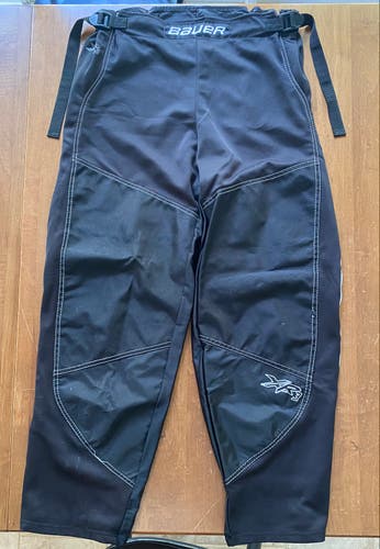 Bauer XR 3 Roller Hockey Full-Length Pant Shells – Black – Senior Large