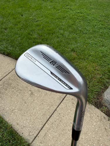 Titleist Vokey SM10 Chrome Lob Wedge 58/10 Dynamic Gold S200 Stiff Flex 35.25"