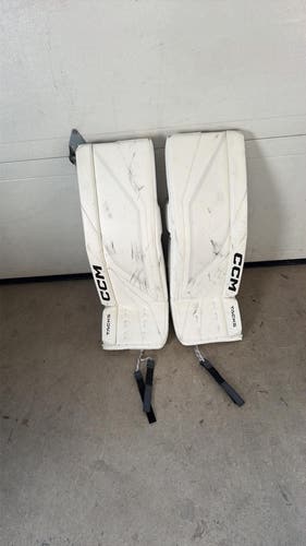 32" 2025 CCM Tacks Pro Goalie Leg Pads (Used)