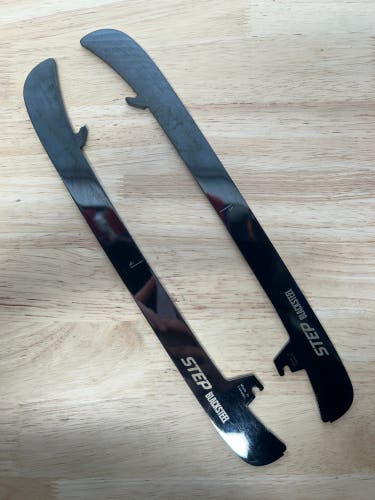 CCM Black Step Steel 295mm Montreal Canadiens Pro Stock Skate Blades / Runners (New)