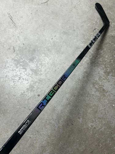 80 Flex P28M Senior CCM RibCor Trigger 8 Pro Left Hand Hockey Stick Pro Stock NHL (Used)